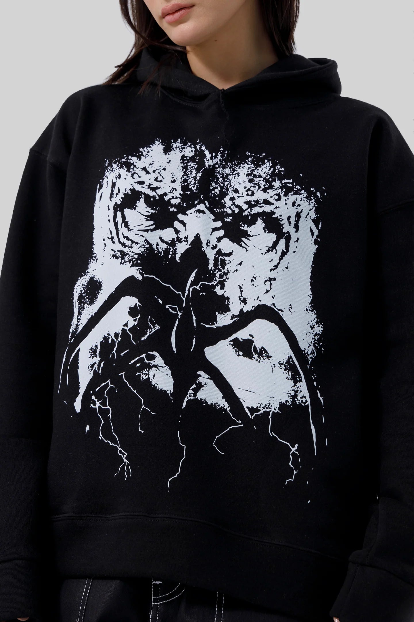 Shop the Stranger Quest Graphic Hoodie at WardrobeX — premium quality, ultra-comfortable, and perfect for winter streetwear in Pakistan. Fast delivery nationwide.