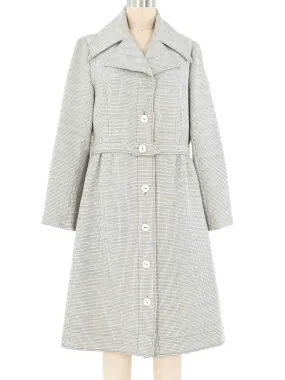 1970s Chloe Check Coat