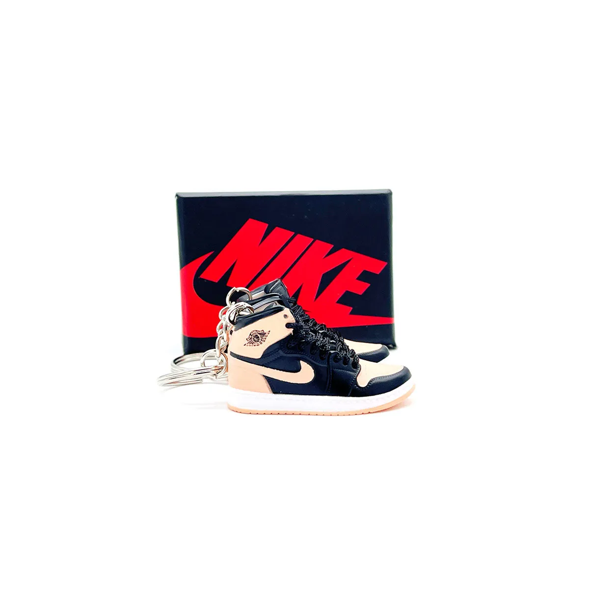 3D Sneaker Keychain- Air Jordan 1 High Crimson Tint Pair