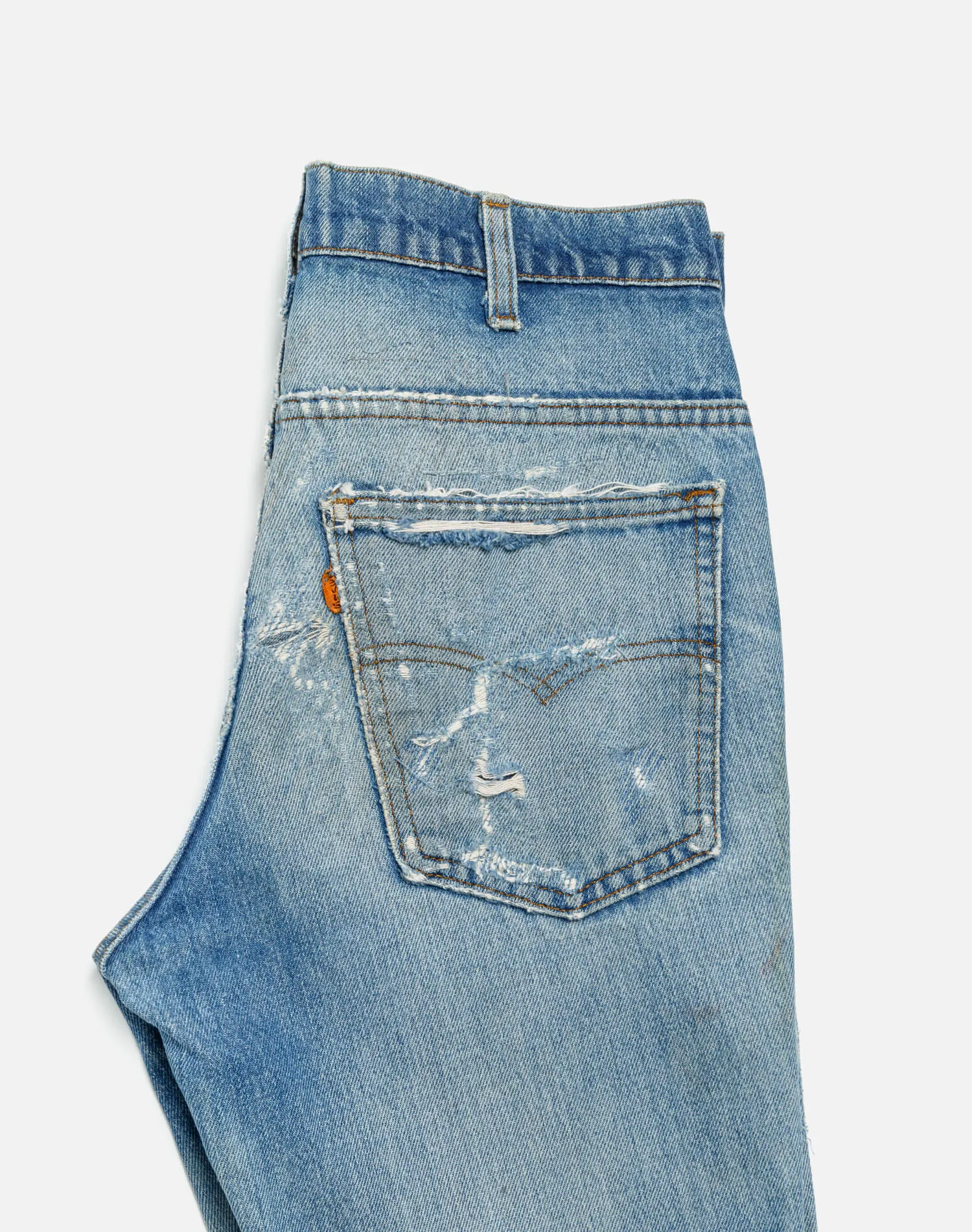 70s Repaired Distressed Levi's 517