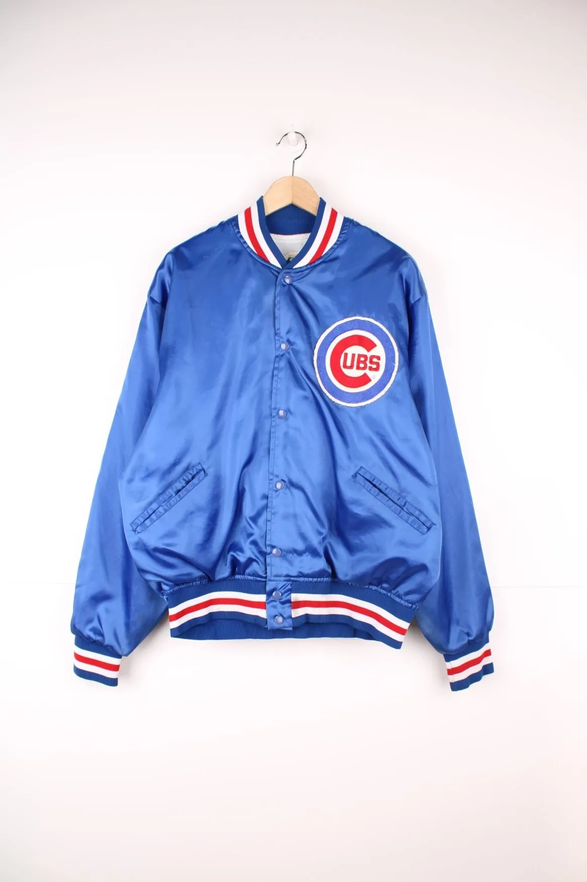 90s Chicago Cubs Varsity Jacket