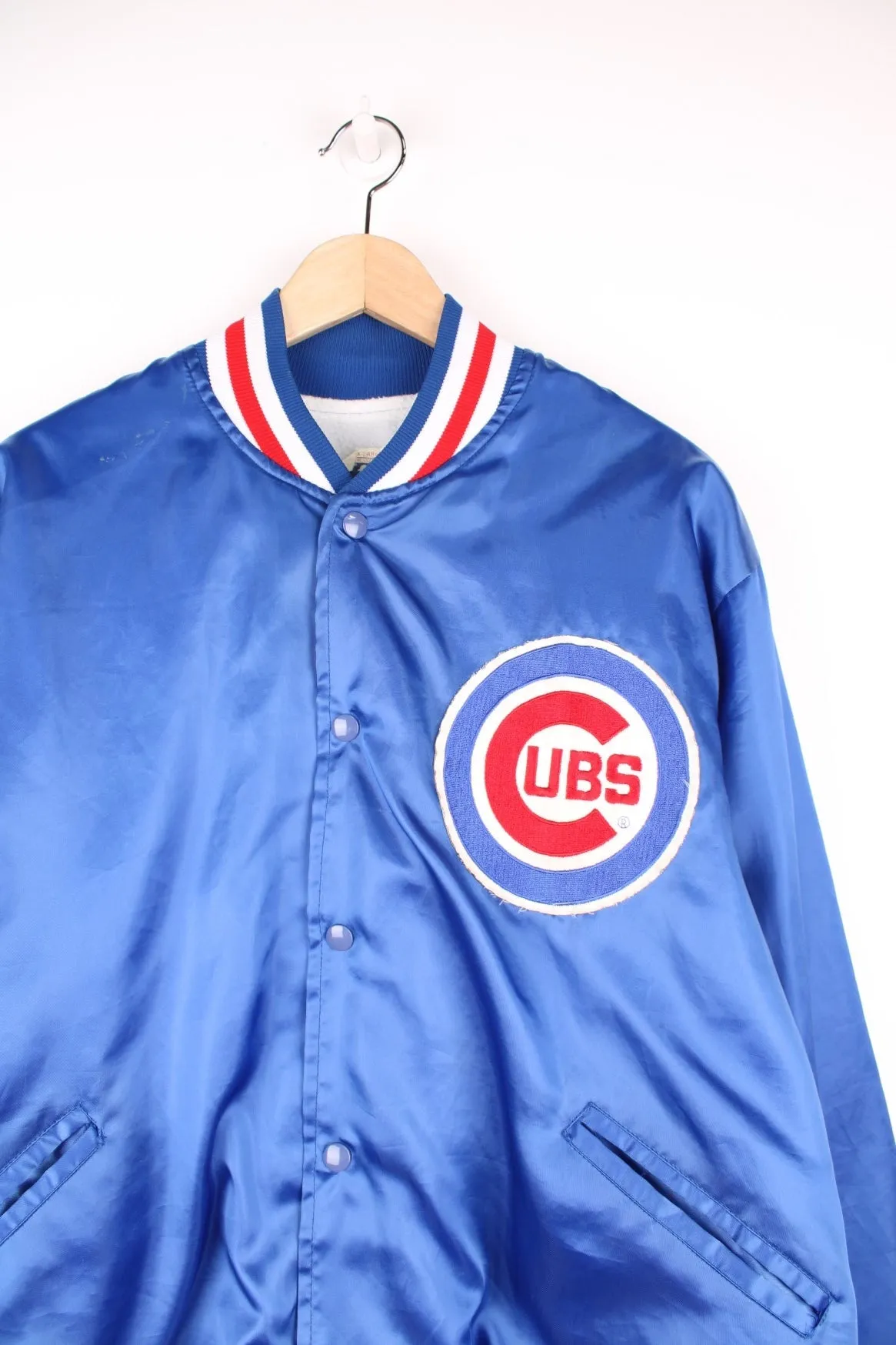 90s Chicago Cubs Varsity Jacket