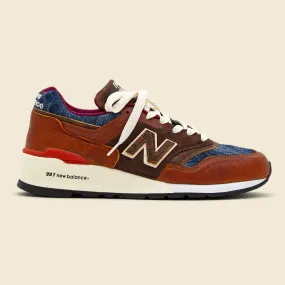 997 Sneaker - Brown/Blue