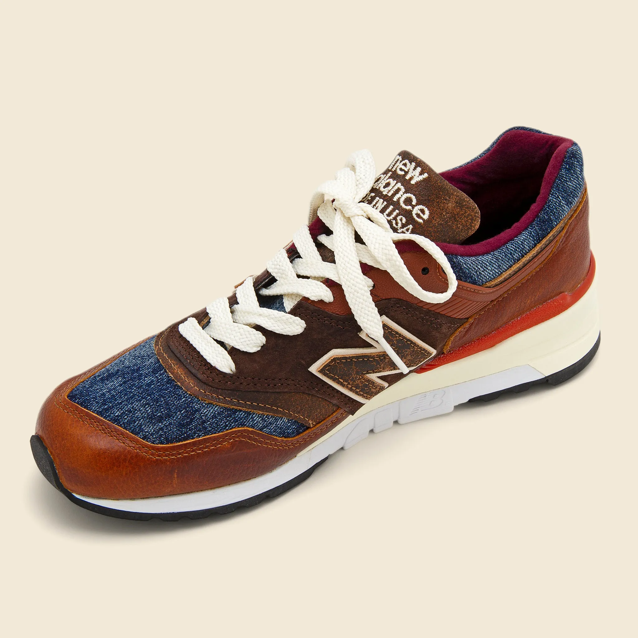 997 Sneaker - Brown/Blue