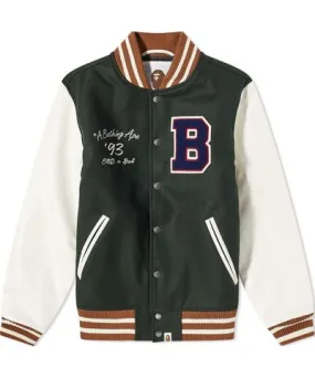 A Bathing Ape Men's 'Bowling' Varsity Jacket