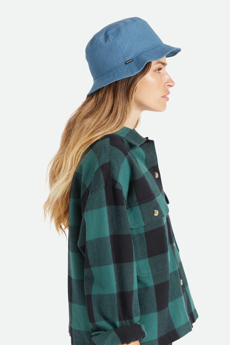 Abraham Reversible Bucket Hat - Indie Teal