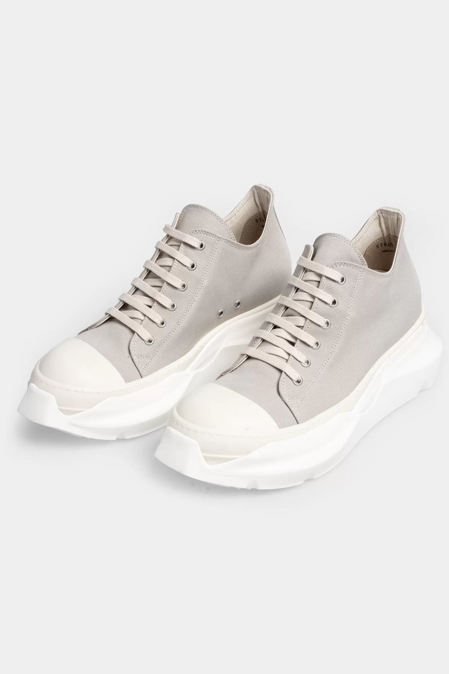 Abstract low sneakers, Pearl