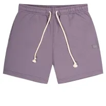 Acne Studios Forge Face Drawstring Sweat Shorts Faded Purple