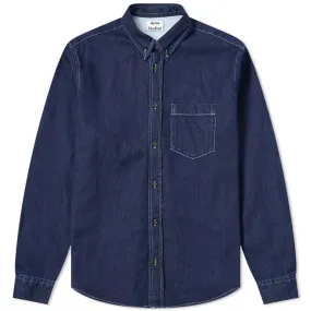 Acne Studios Sarkis Denim ShirtIndigo Blue