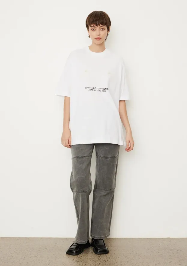 Acne Studios  |Unisex Street Style Cotton Logo Designers T-Shirts