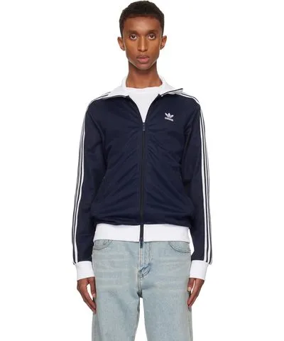 adidas Navy Adicolor Classics Beckenbauer Track Jacket