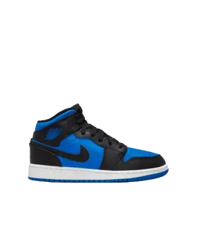 Air Jordan 1 Mid Black Royal Metallic