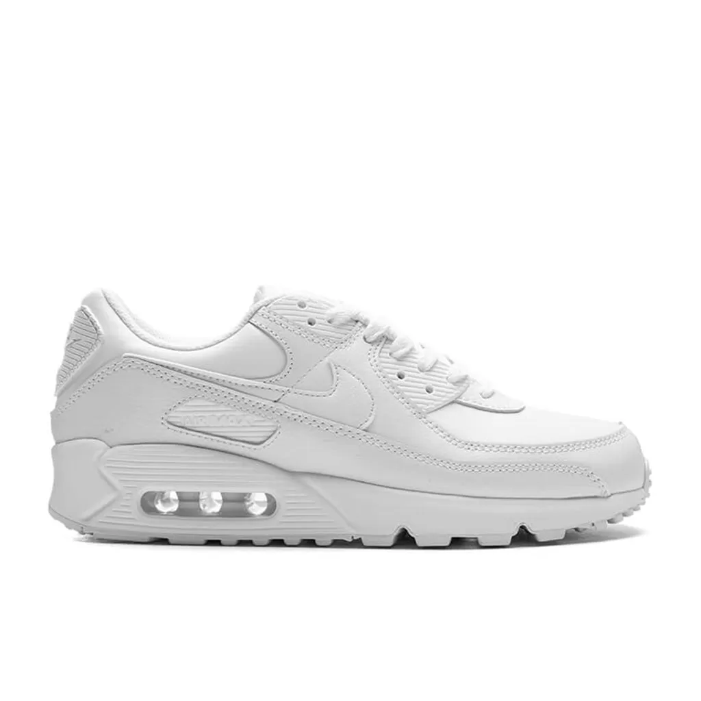 Air Max 90 LTR (GS) - White/Metallic Silver