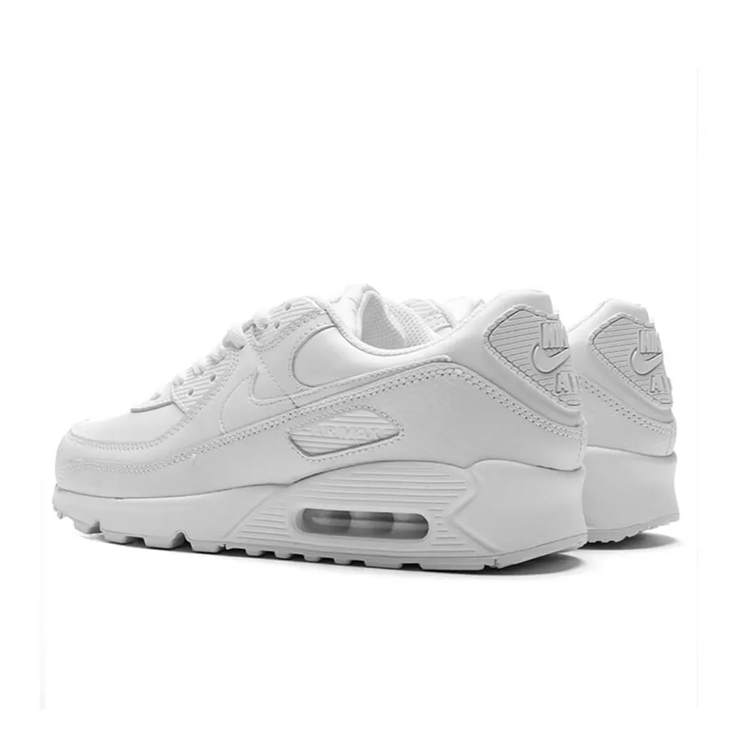 Air Max 90 LTR (GS) - White/Metallic Silver