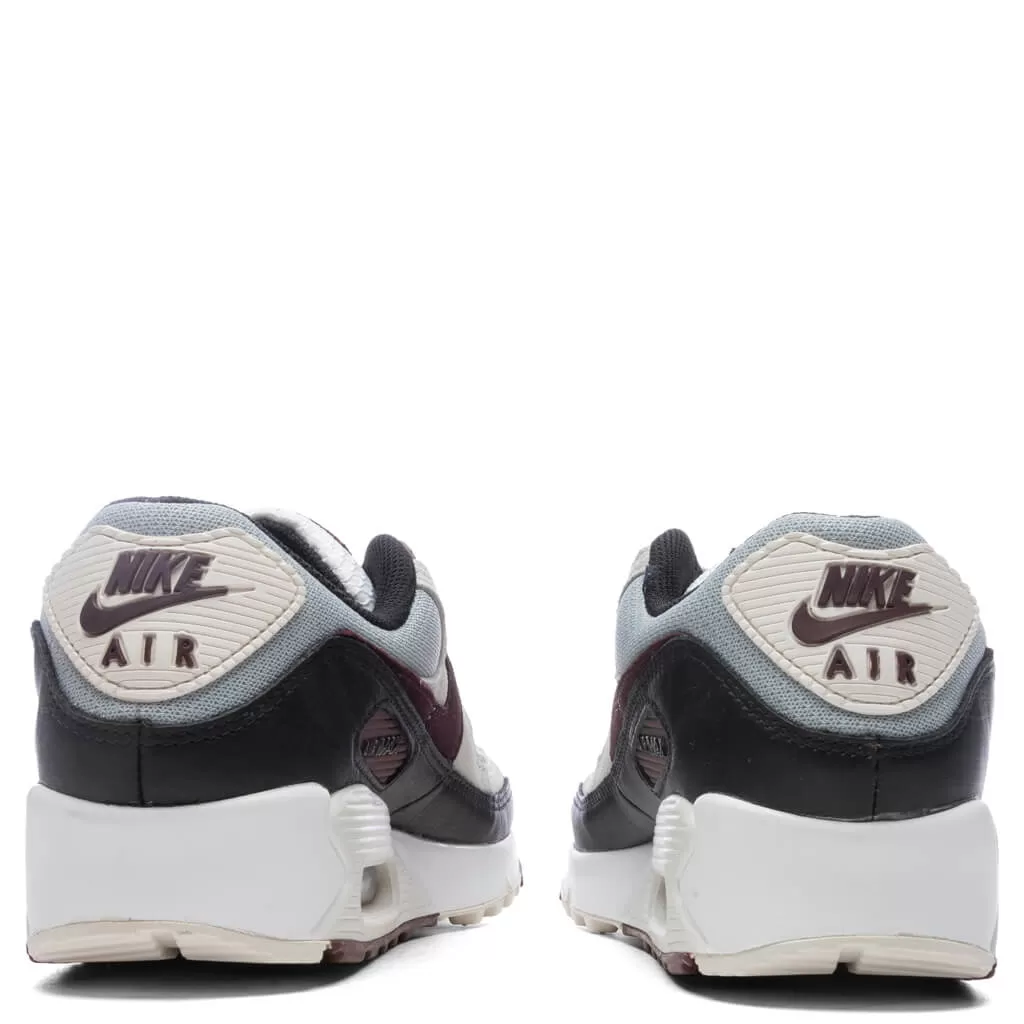 Air Max 90 - Wolf Grey/Burgundy Crush/Phantom