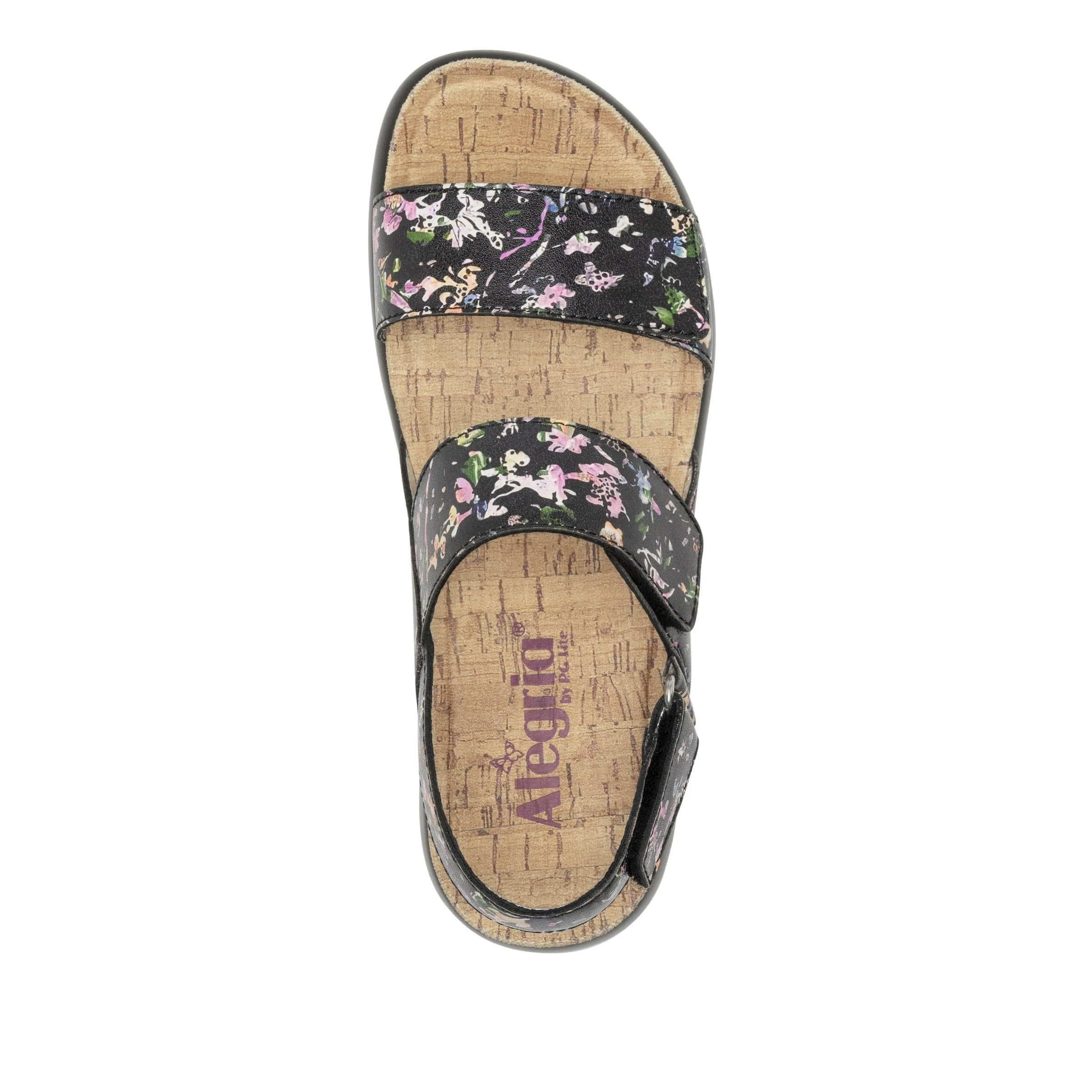 Alegria Womens Bailee Sandal- Dogs & Butterfly