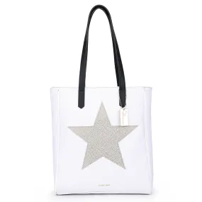 ANGELICA BAG - WHITE PEBBLED