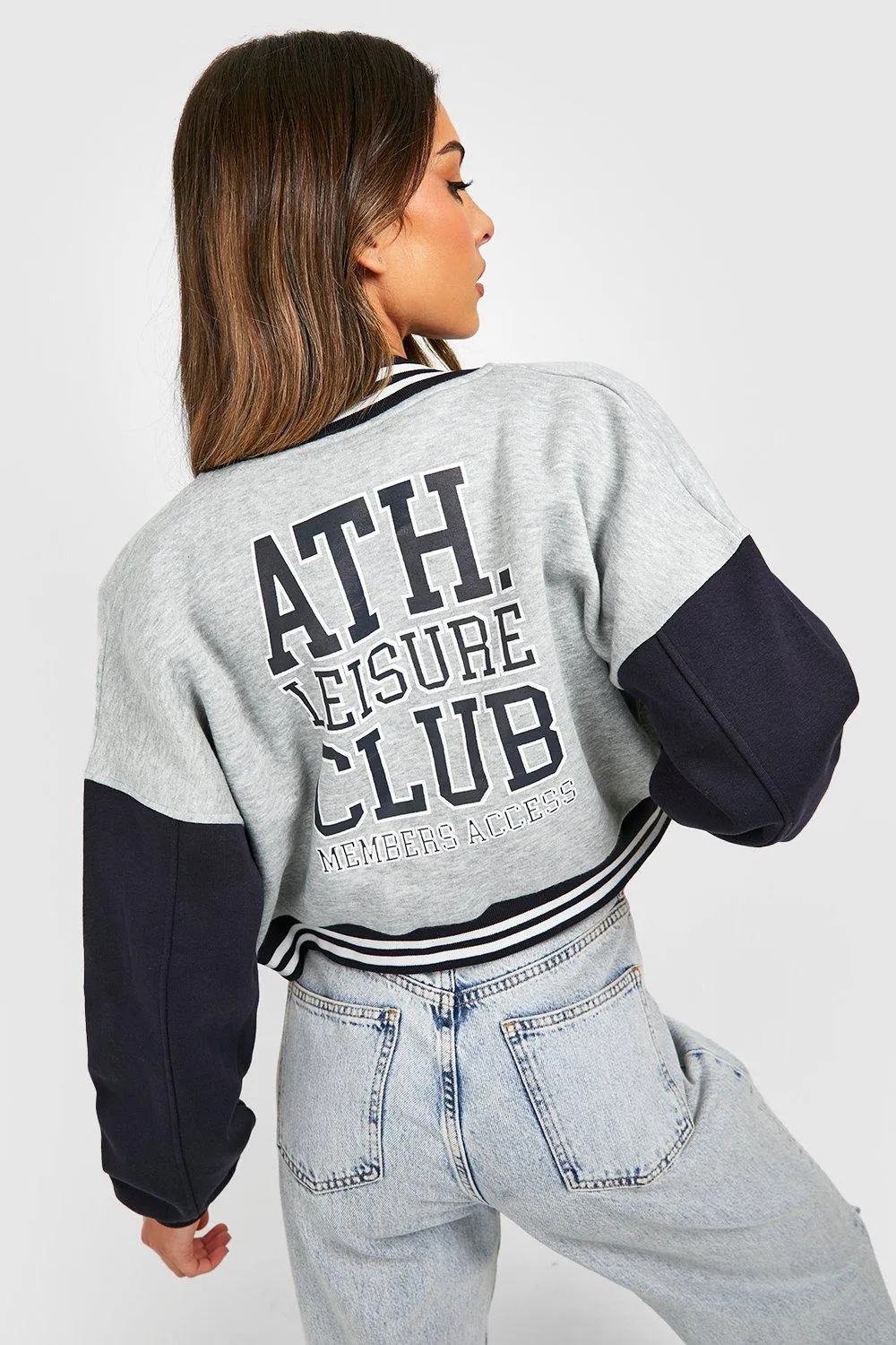 Ath Club Varsity Bomber Jacket