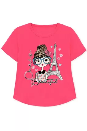 Beautiful Paris Tee- Girls