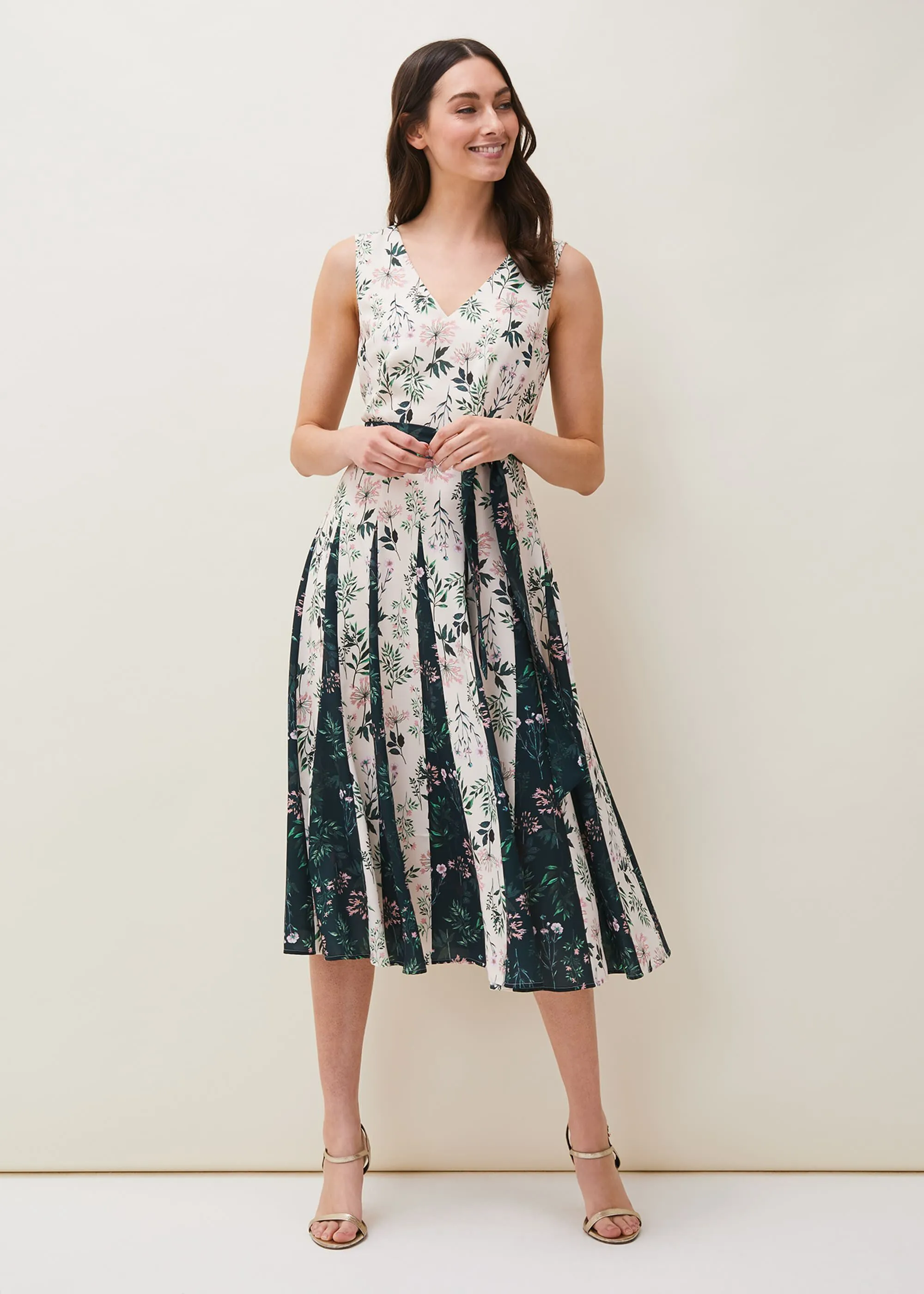 Bernita Floral Fit And Flare Dress