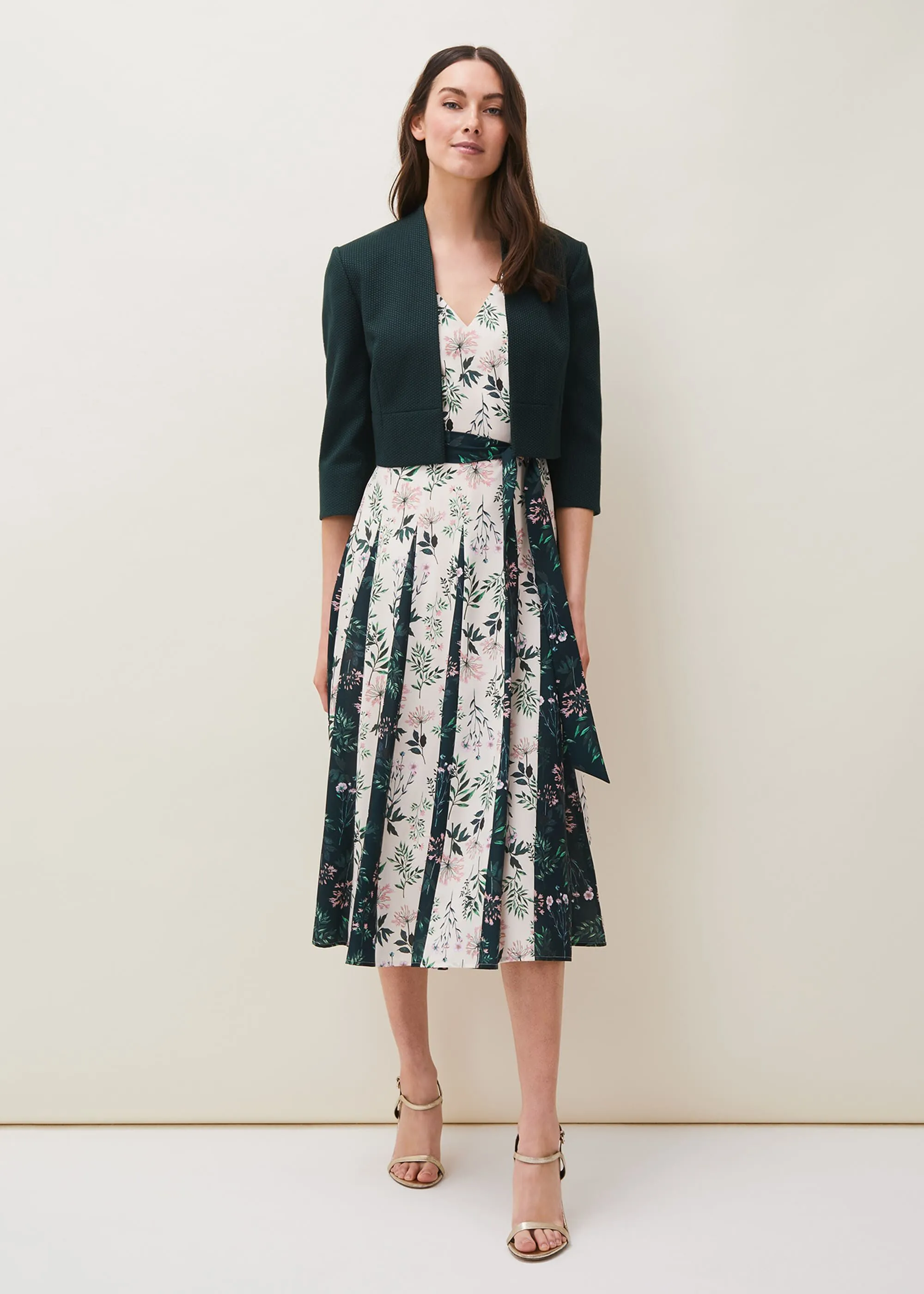 Bernita Floral Fit And Flare Dress