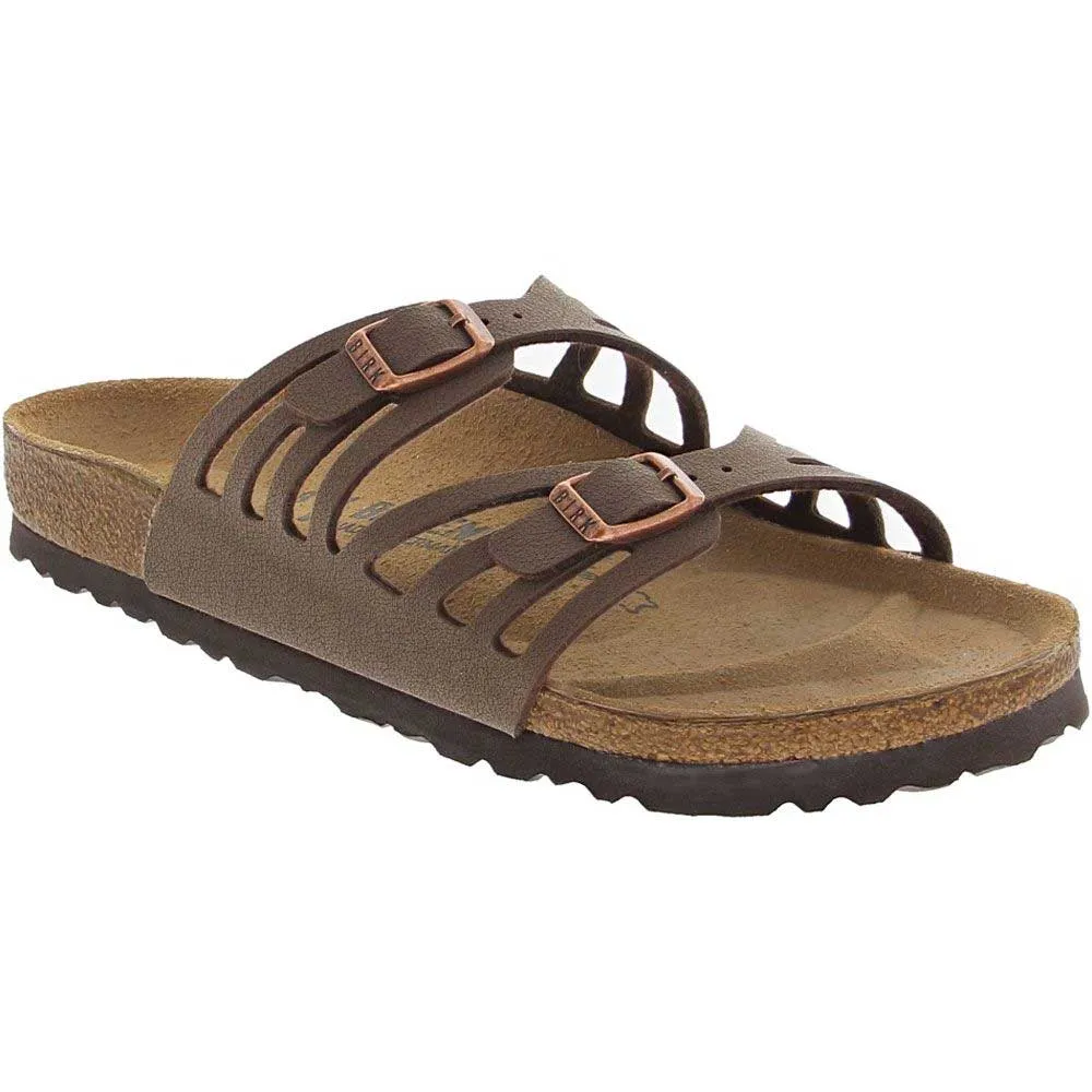 Birkenstock Granada Sandal Mocha Birkibuc (Women's)