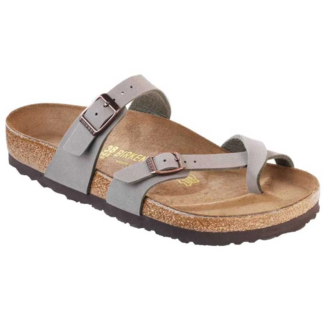 Birkenstock Mayari Sandal Stone Birkibuc (Women's)