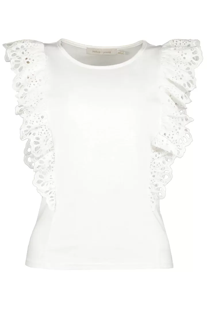 Bishop+Young Bruna Eyelet Tee