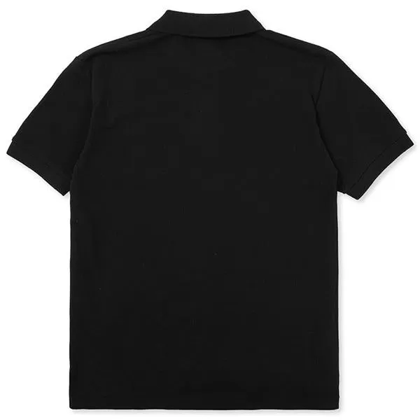 Black Heart Polo Shirt - Black