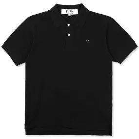 Black Heart Polo Shirt - Black