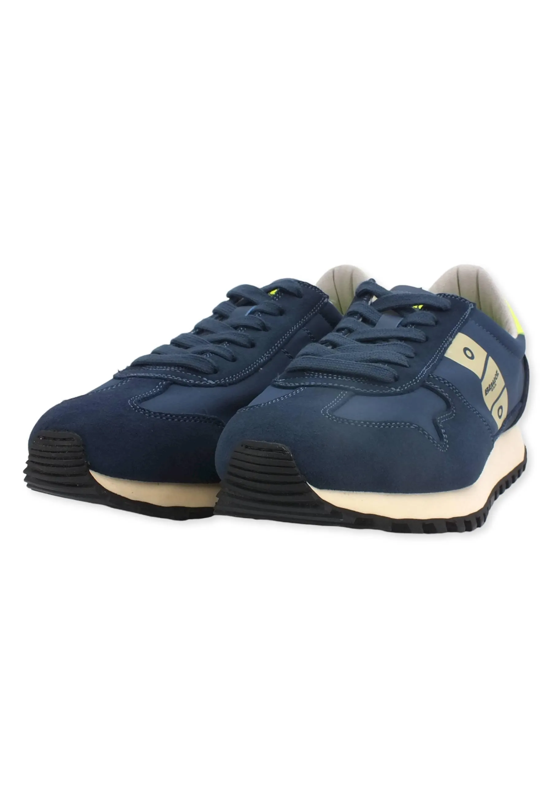 BLAUER Dowson02 Sneaker Uomo Blu Jeans F2DAWSON02