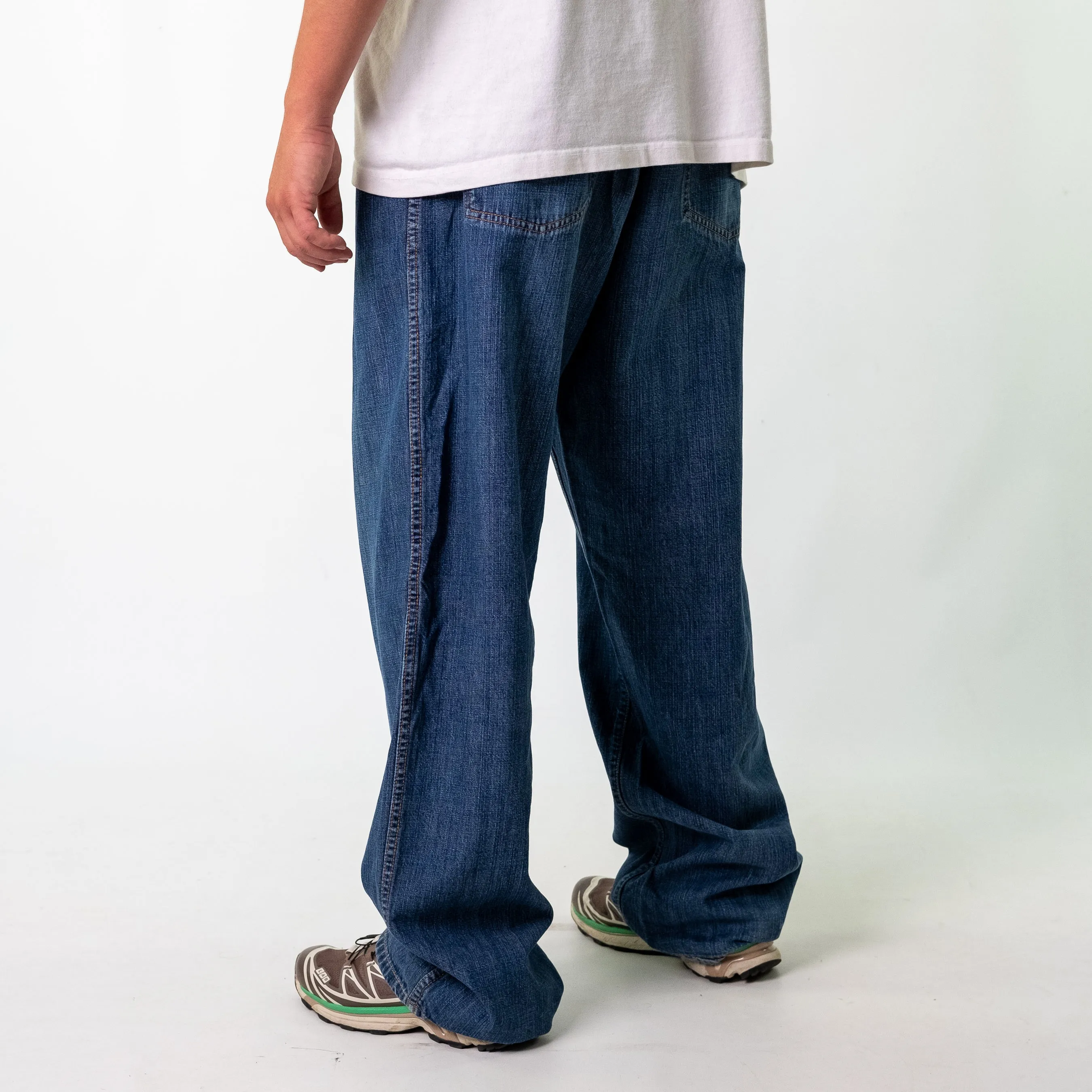 Blue y2ks Sean John Denim Hip Hop Jeans Baggy Pants (40x36)