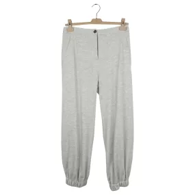 Brunello Cucinelli Grey Heather Cashmere Blend Jogger Pants - S