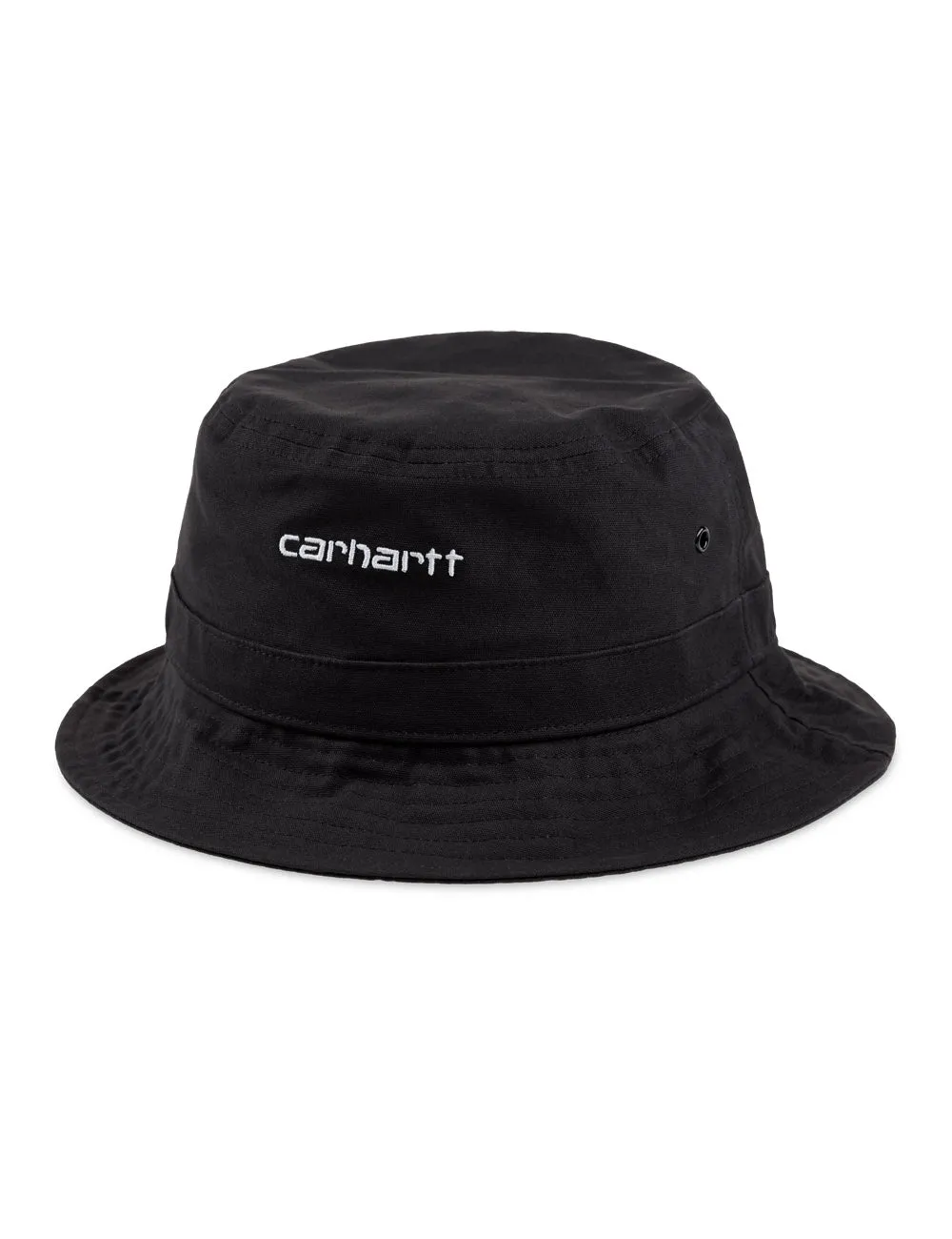 Carhartt Script Bucket Hat Black White