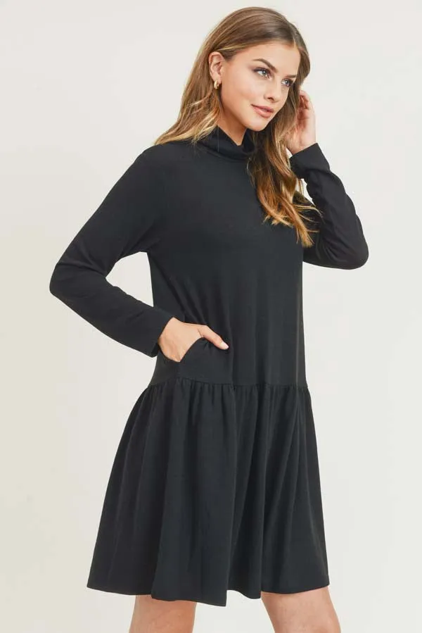 Chloe Turtleneck Sweater Dress