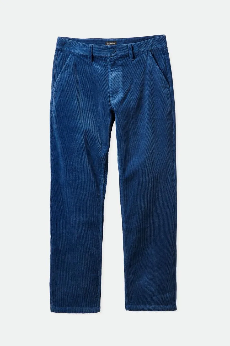 Choice Chino Regular Pant - Joe Blue Cord