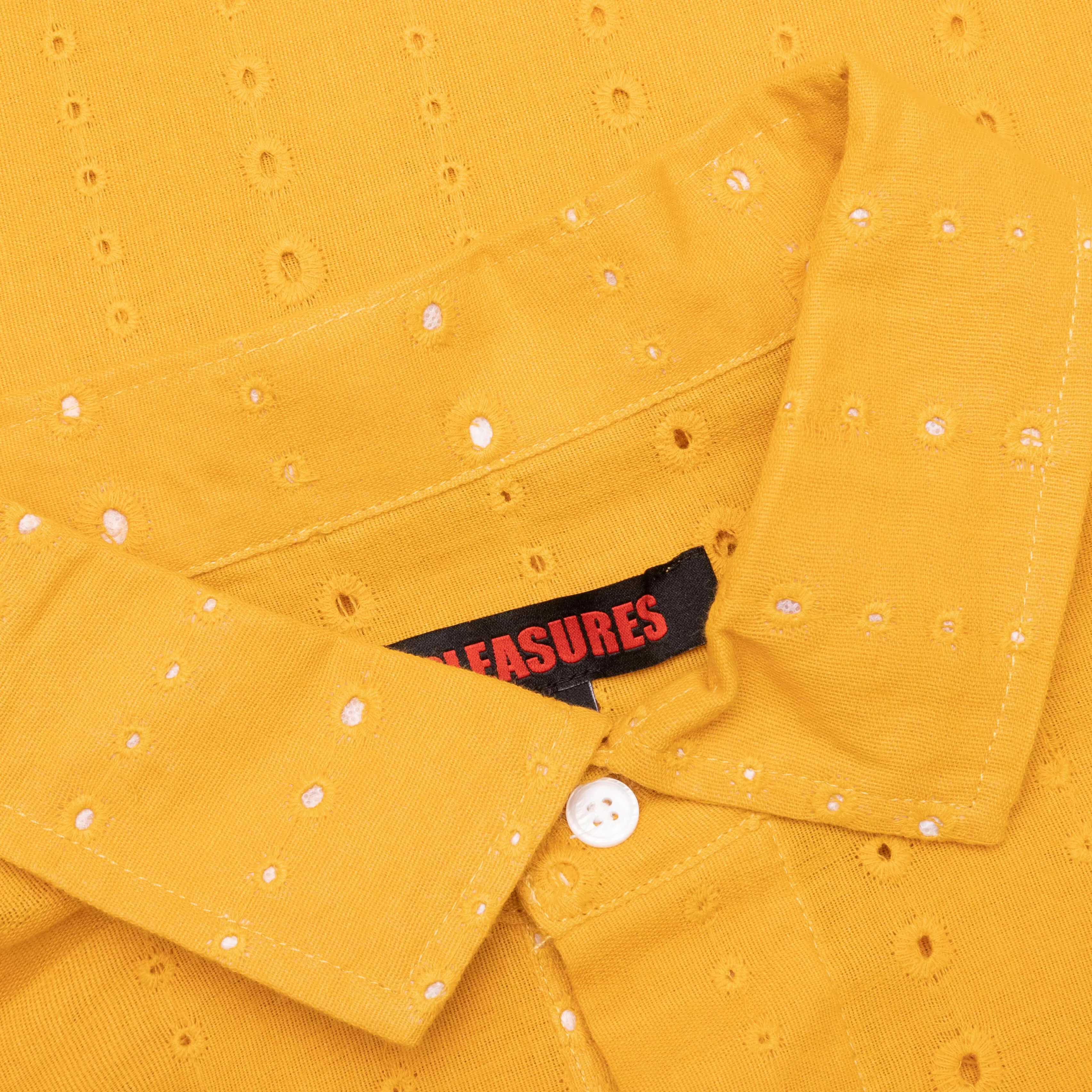 Clarity Woven Polo - Yellow