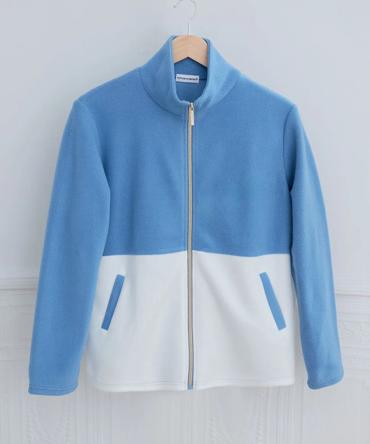 Colour Block Flece Jacket