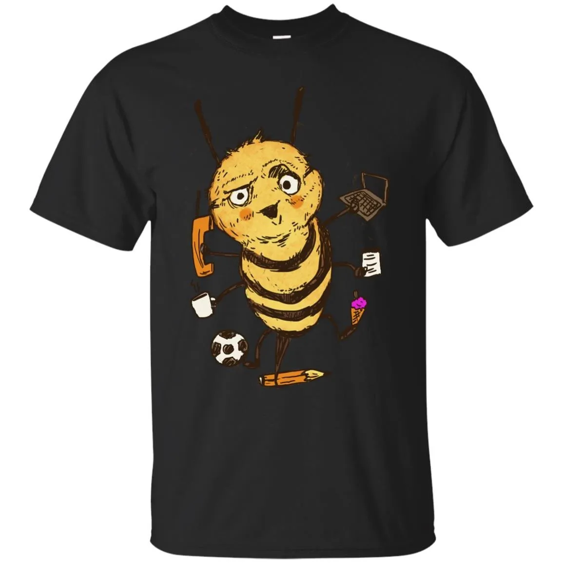 CUTE ANIMALS - Busy as a Bumblebee T Shirt & Hoodie