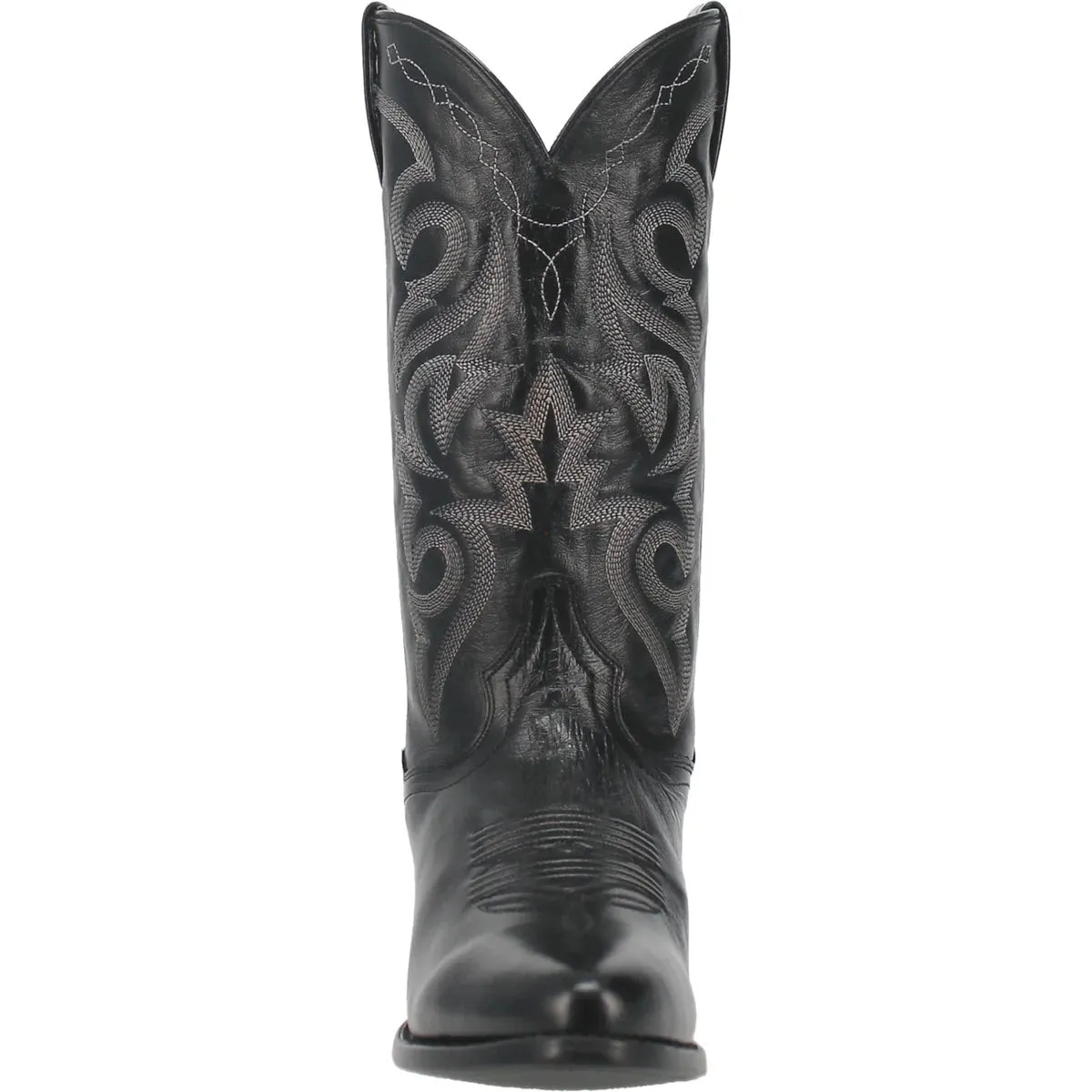 DAN POST MILWAUKEE 13 INCH WESTERN BOOT MIGNON LEATHER BLACK - MENS