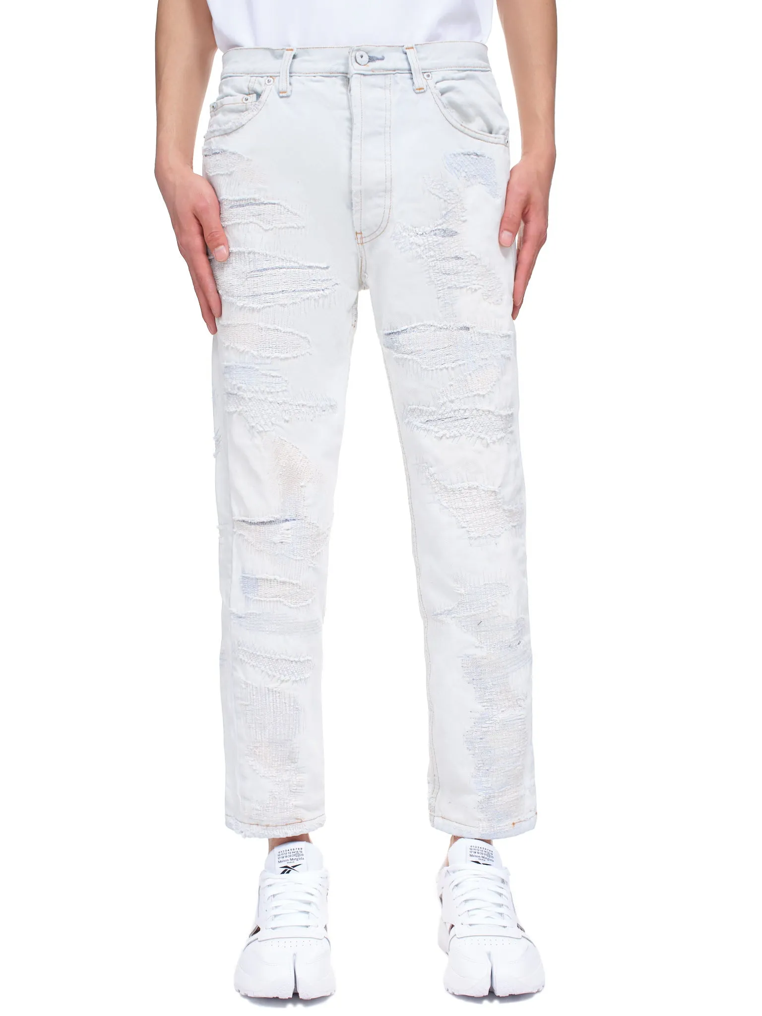 Destroyed Pant (VLPD15-SABBIA)