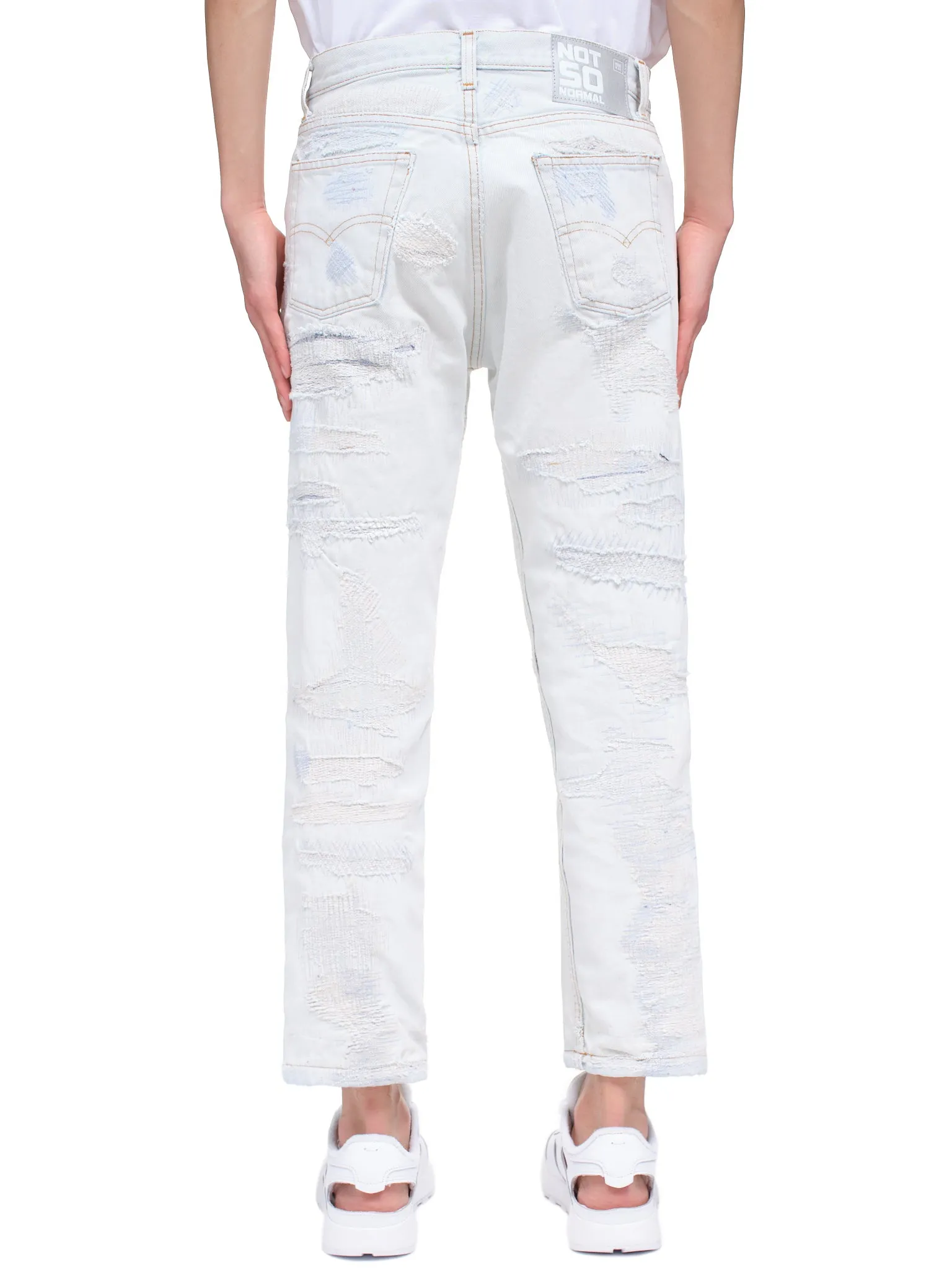 Destroyed Pant (VLPD15-SABBIA)