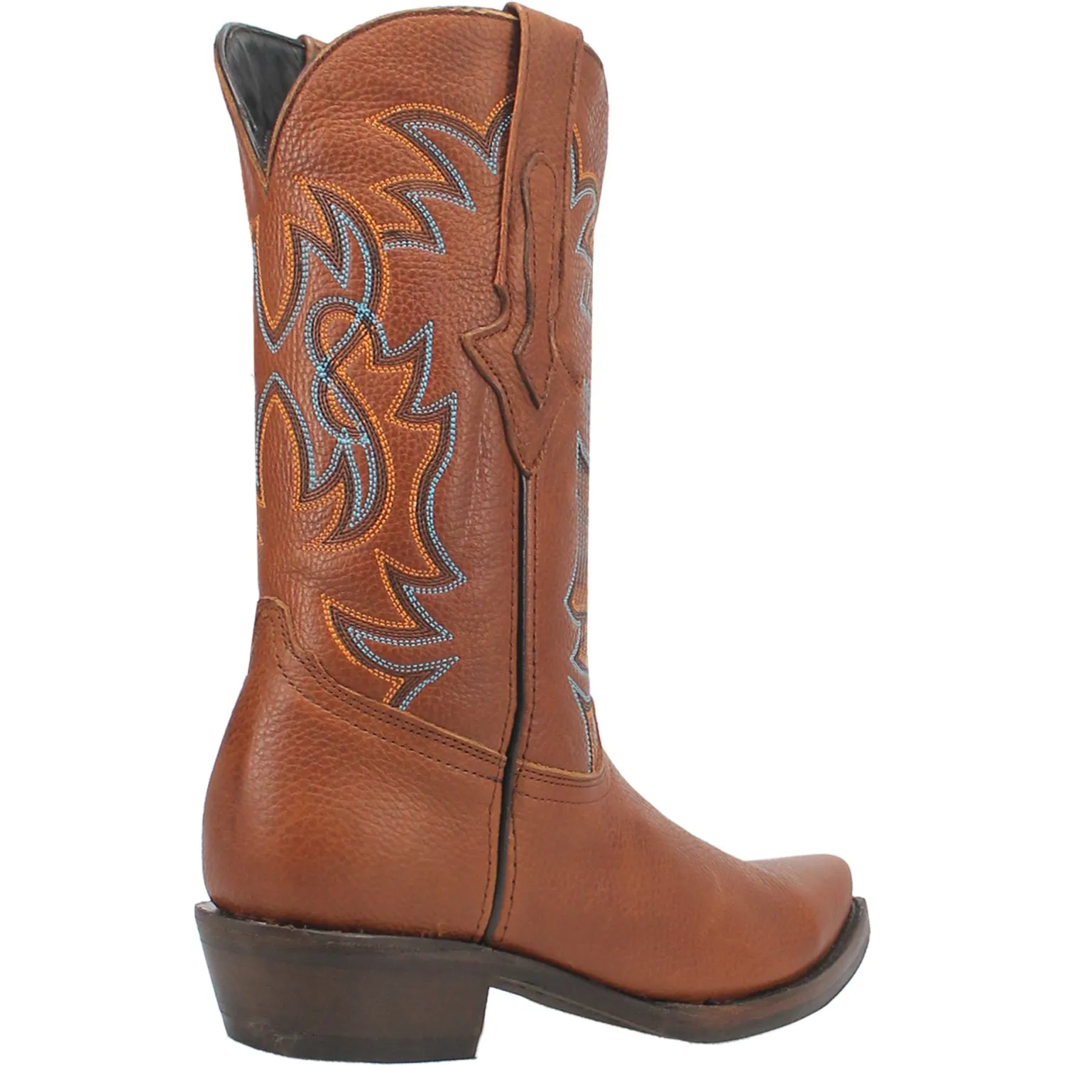 Dingo Mens Gold Rush Tan Leather Cowboy Boots