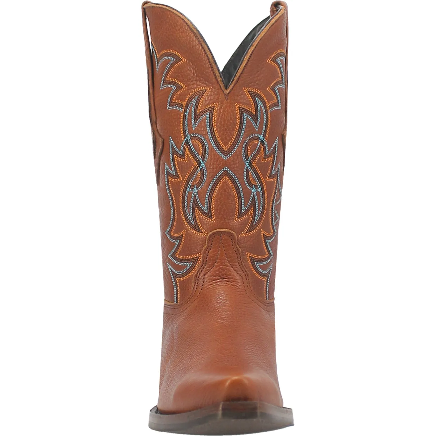 Dingo Mens Gold Rush Tan Leather Cowboy Boots