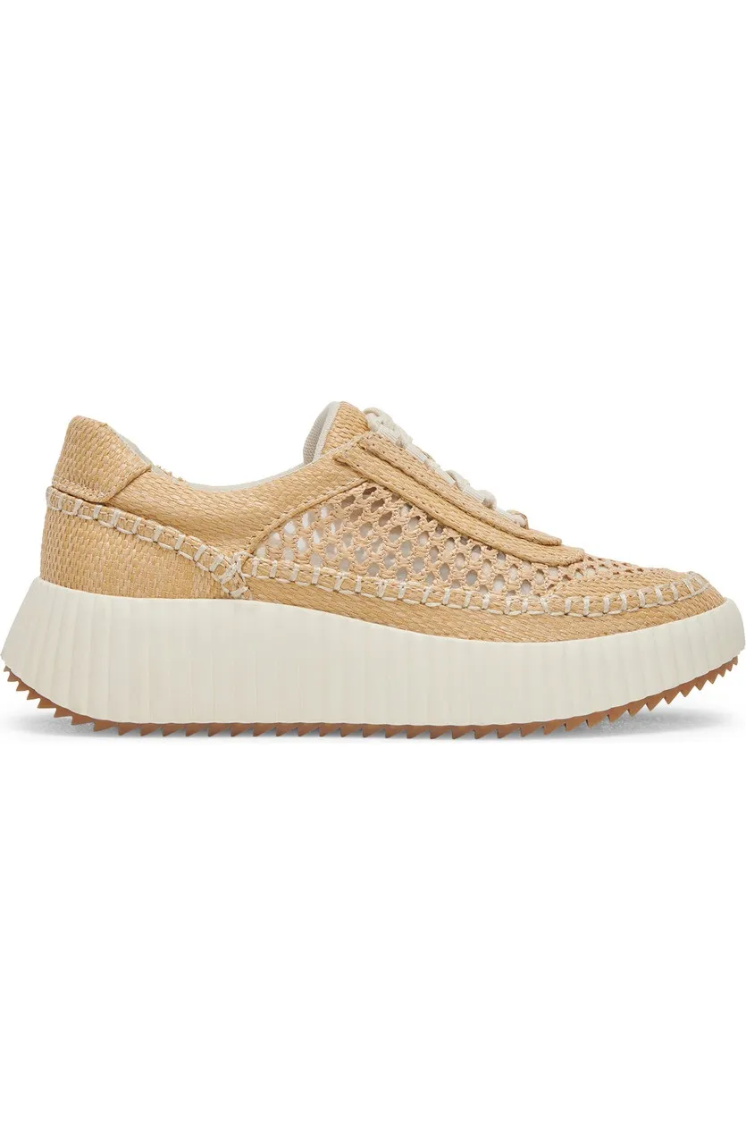 Dolce Vita Dolen Sneaker- Light Natural Raffia