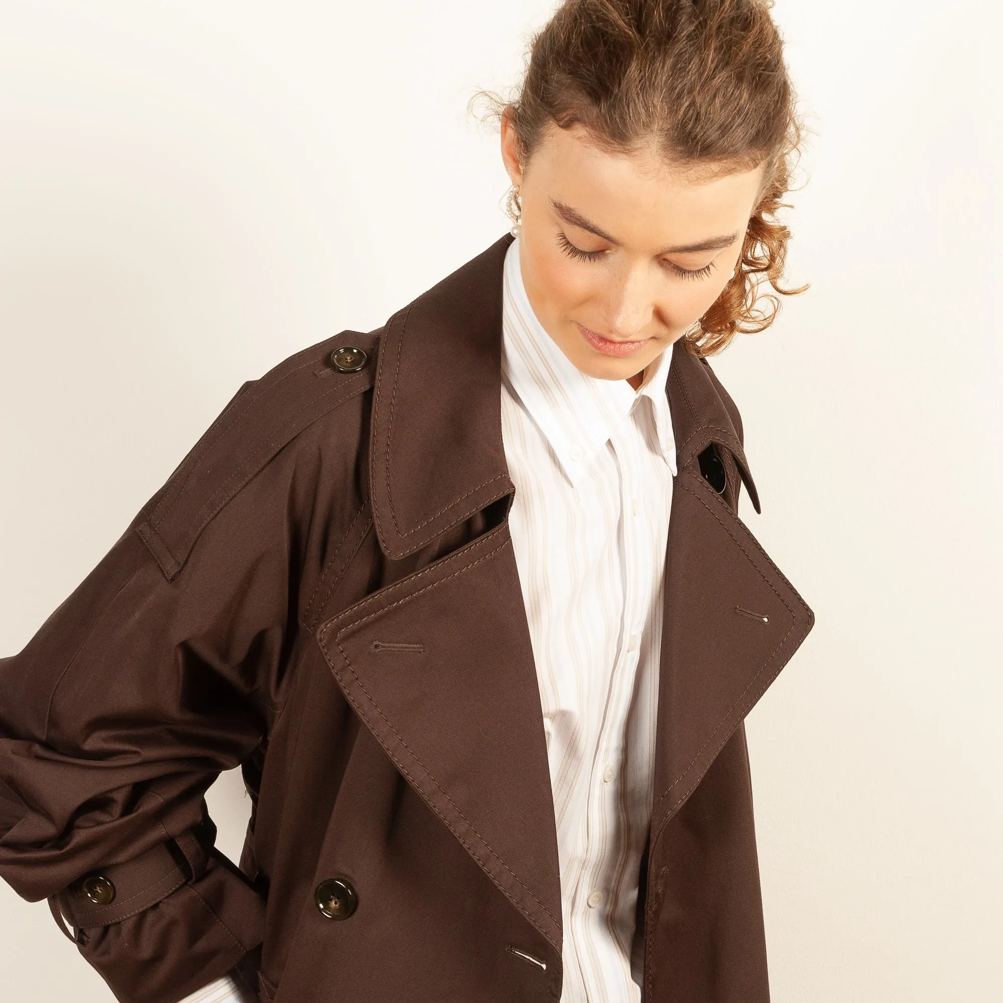 Double-Breasted Trench Coat