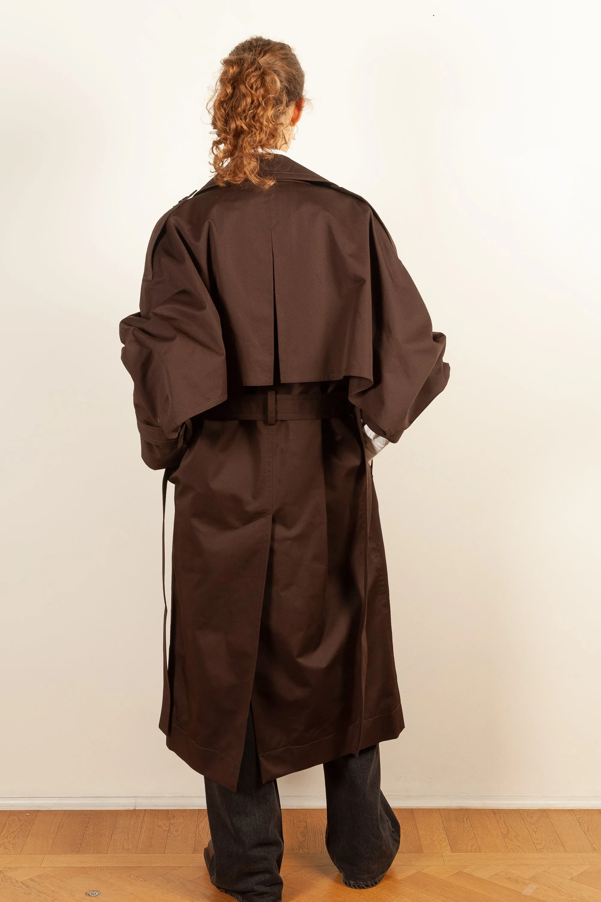 Double-Breasted Trench Coat