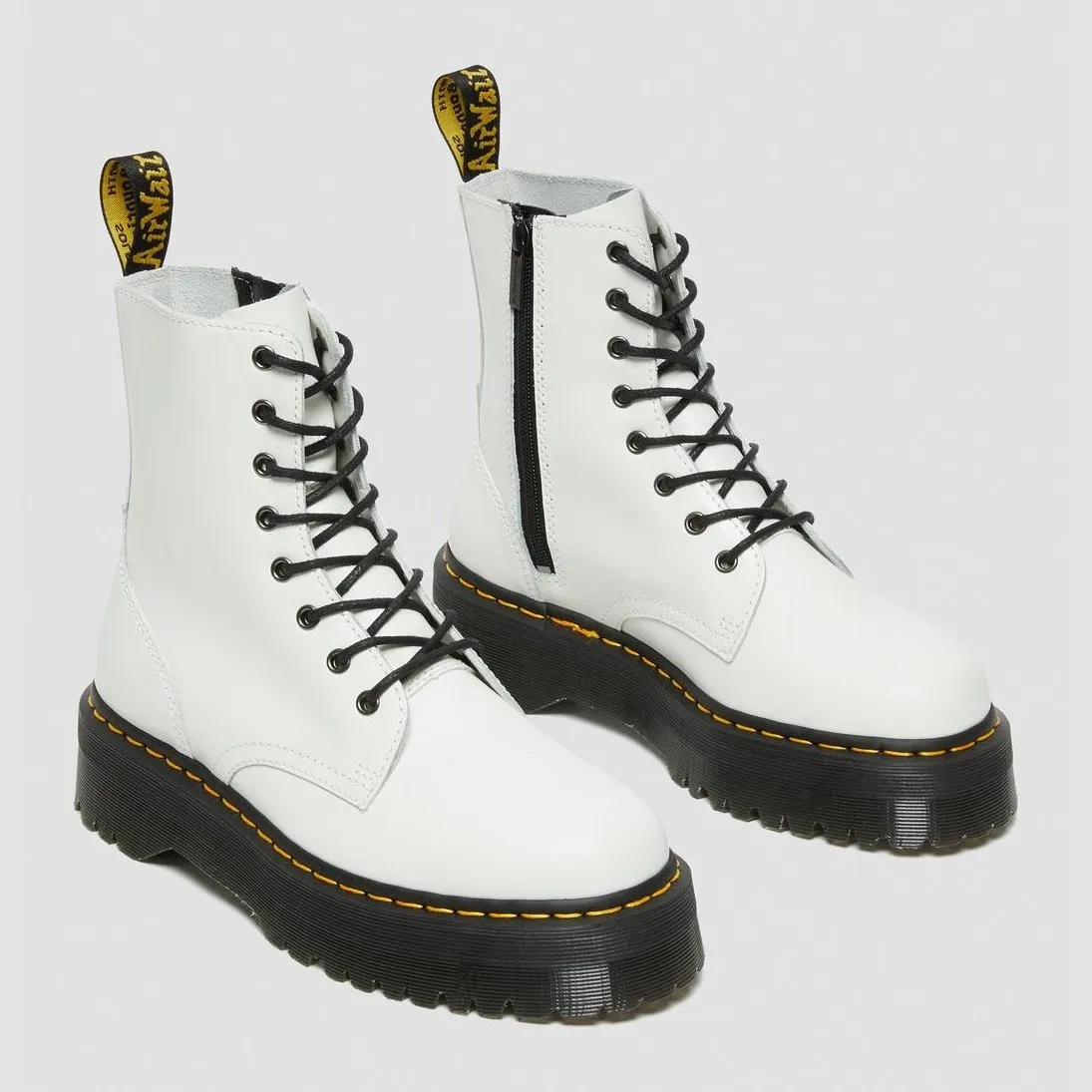 Dr. Martens Jadon Polished Smooth Platform Boot