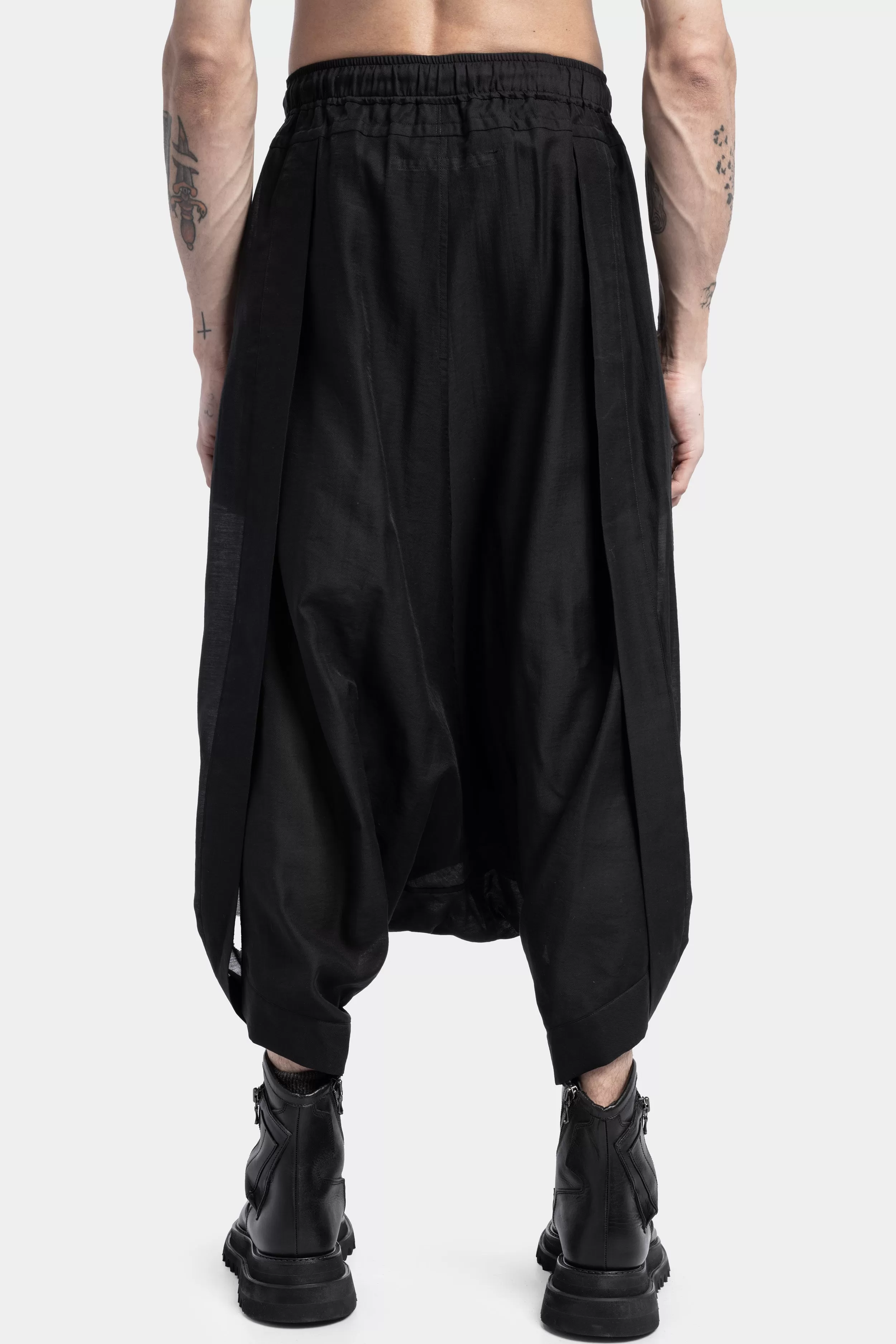 Draped Harem Pants