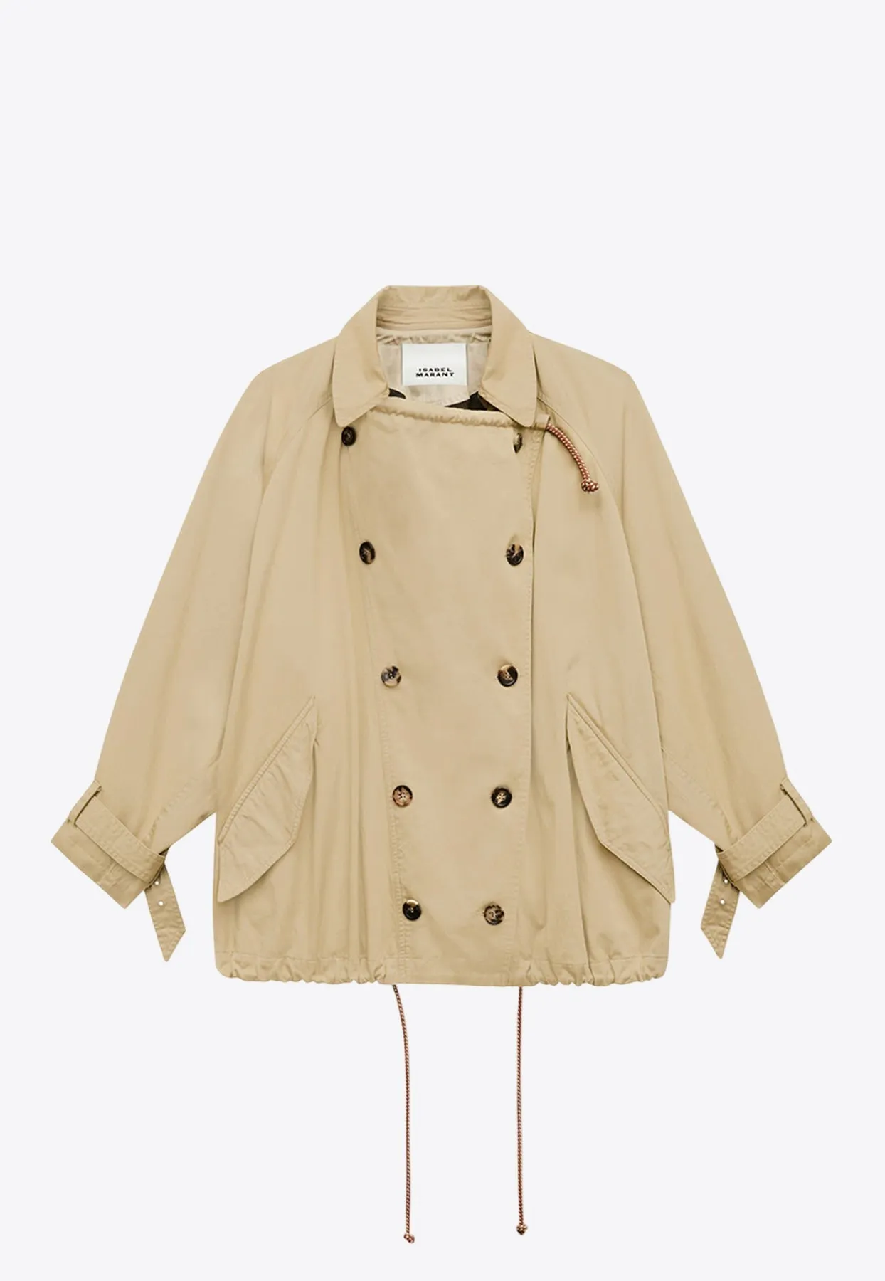 Dusika Short Trench Coat